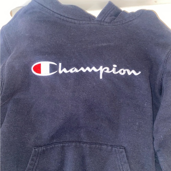 Black Champion Hoodie - Picture 1 of 3